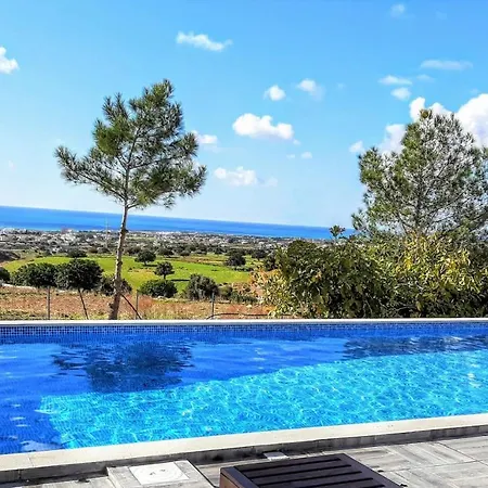 Gavriel - With Breathtaking Sea View, With Private Pool, Secluded, Huge Outdoor Space, Mountain Views וילה