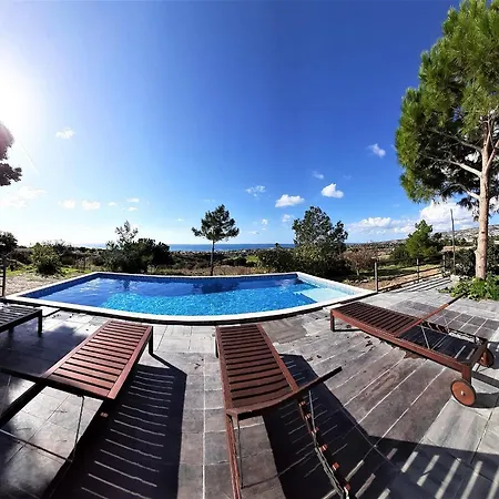 فيلة Gavriel - With Breathtaking Sea View, With Private Pool, Secluded, Huge Outdoor Space, Mountain Views