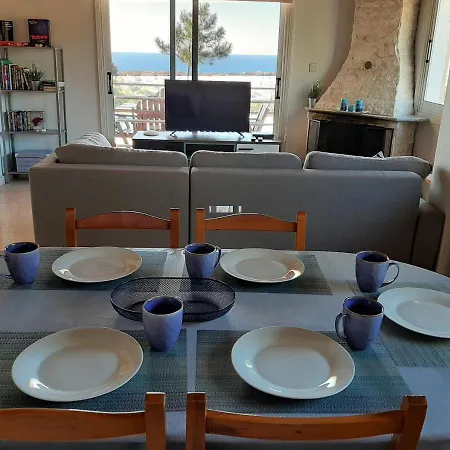 Gavriel - With Breathtaking Sea View, With Private Pool, Secluded, Huge Outdoor Space, Mountain Views * Peyia