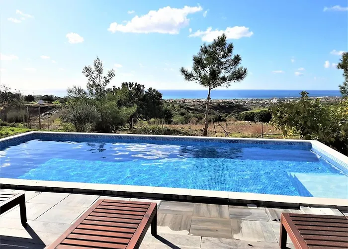 Gavriel - With Breathtaking Sea View, With Private Pool, Secluded, Huge Outdoor Space, Mountain Views